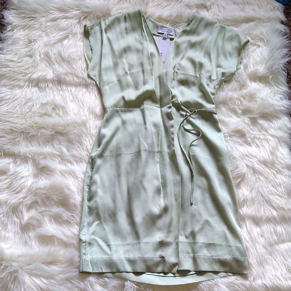 NWT & Other Stories wrap around dress with ties
